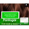 PANTOGAR ® DIETARY SUPPLEMENT FOR HAIR AND NAILS ( THIAMINE MONONITRATE + CALCIUM D-PANTOTHENATE + MEDICINAL YEAST + L-CYSTINE + KERATIN + PARA-AMINOBENZOIC ACID ) 90 CAPSULES